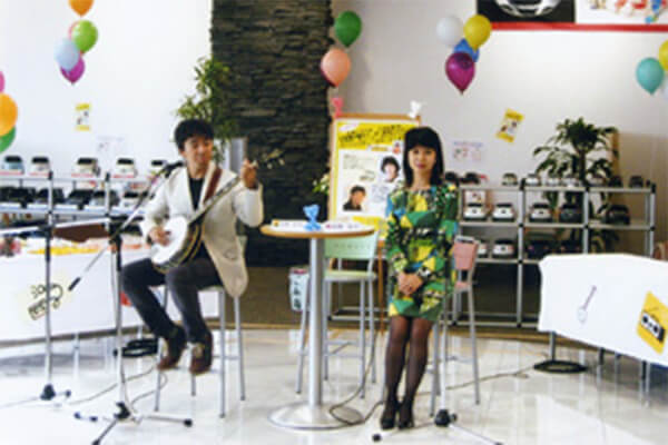 タレント活動の写真